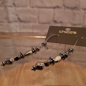 Chico's Silver Dangling Earrings